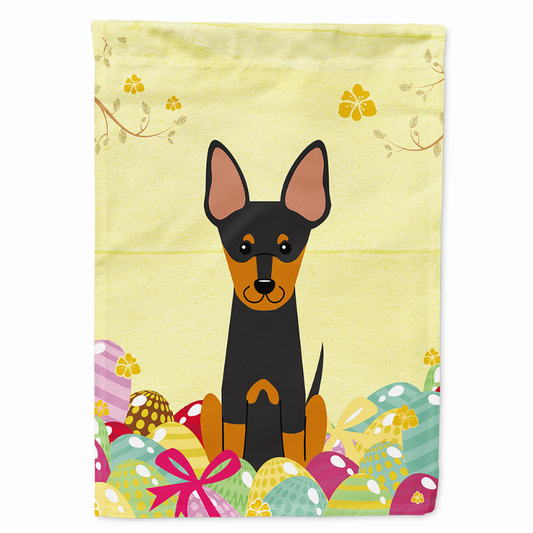 Easter Eggs/Dog Breed Themed Flag Canvas