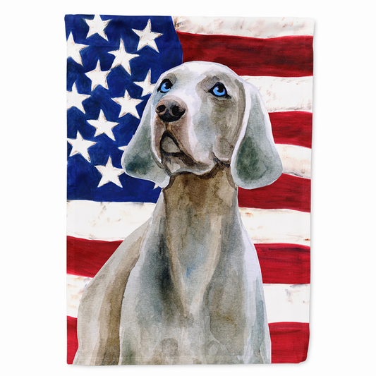 Patriotic/Dog Breed Themed Flag Canvas