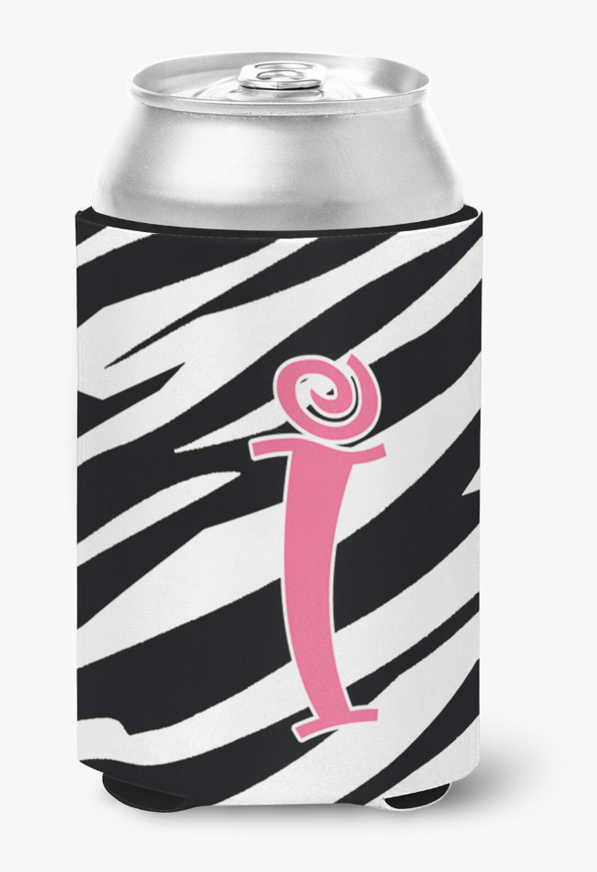 Monogram Letter Can or Bottle Hugger