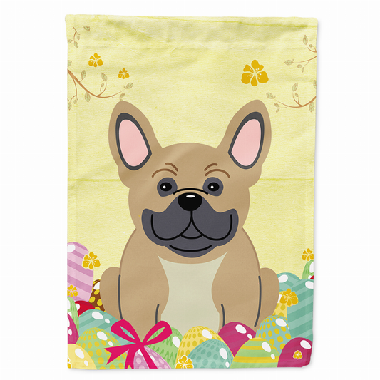 Easter Eggs/Dog Breed Themed Flag Canvas