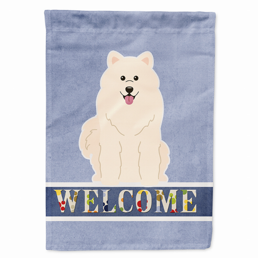 Welcome/Dog Breed Flag Canvas