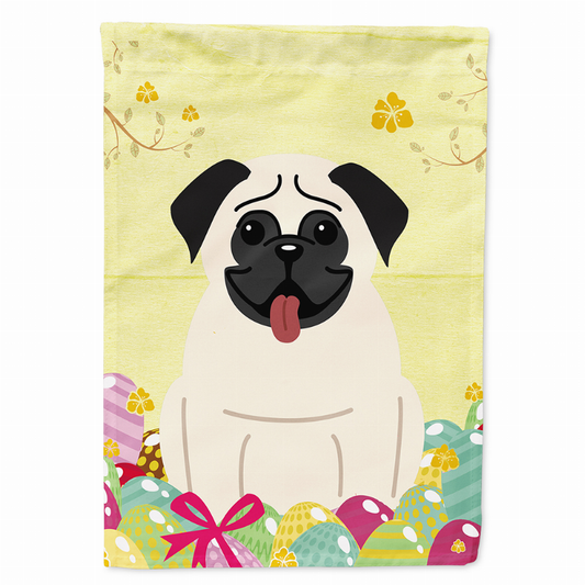 Easter Eggs/Dog Breed Themed Flag Canvas