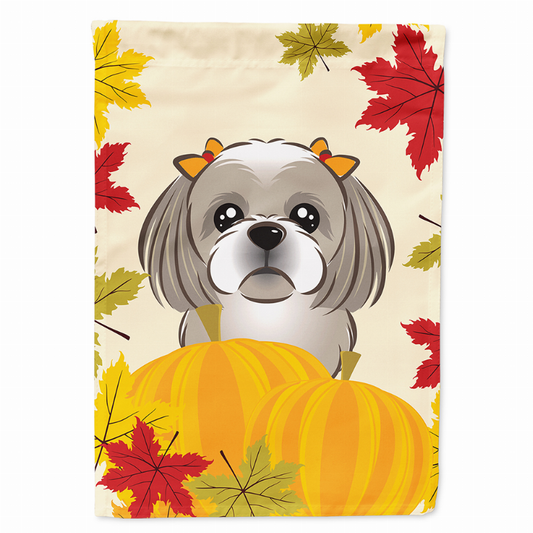 Thanksgiving  Day/Dog Breed Flag Canvas