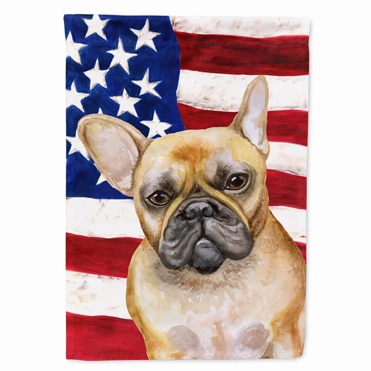 Patriotic/Dog Breed Themed Flag Canvas