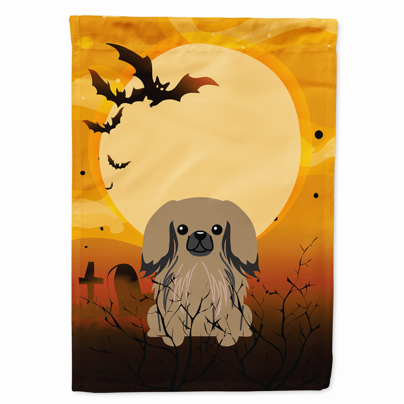 Halloween/Dog Breed Themed Flag Canvas