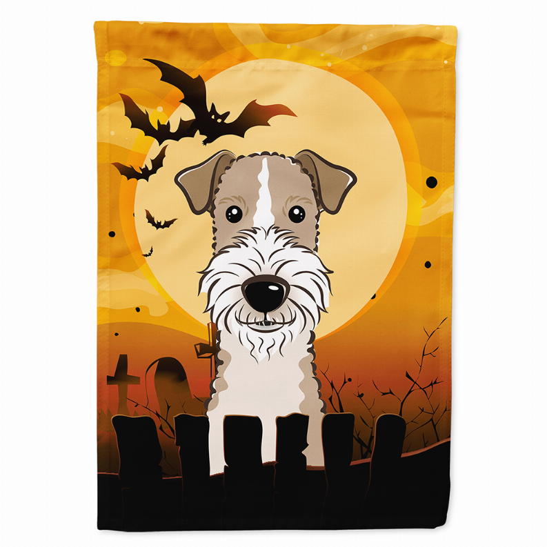 Halloween Themed/Dog Breed Flag Canvas