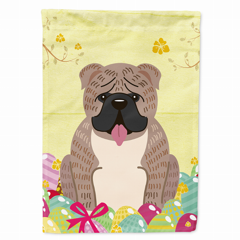 Easter Eggs/Dog Breed Themed Flag Canvas