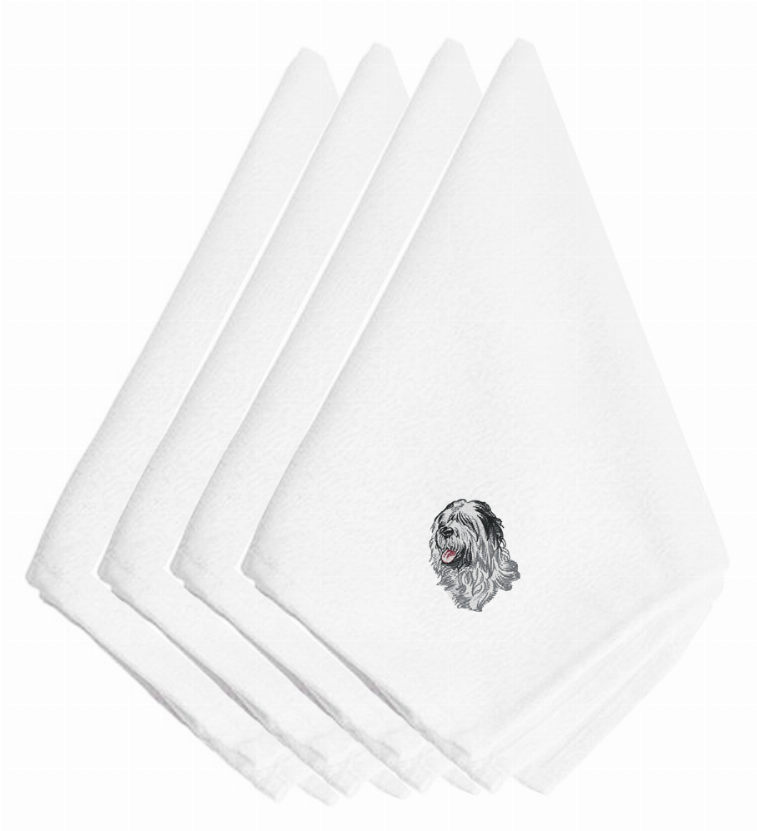 Dog Breed/Embroidered Napkins