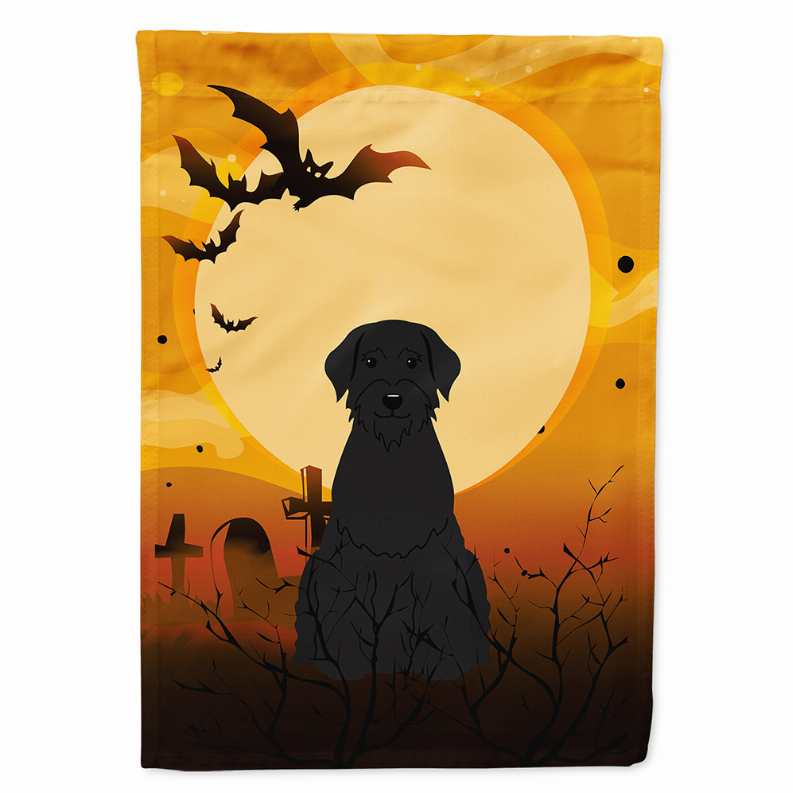 Halloween/Dog Breed Themed Flag Canvas