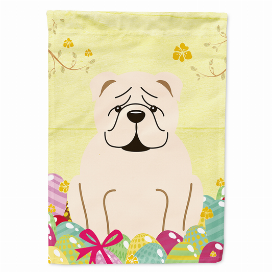 Easter Eggs/Dog Breed Themed Flag Canvas