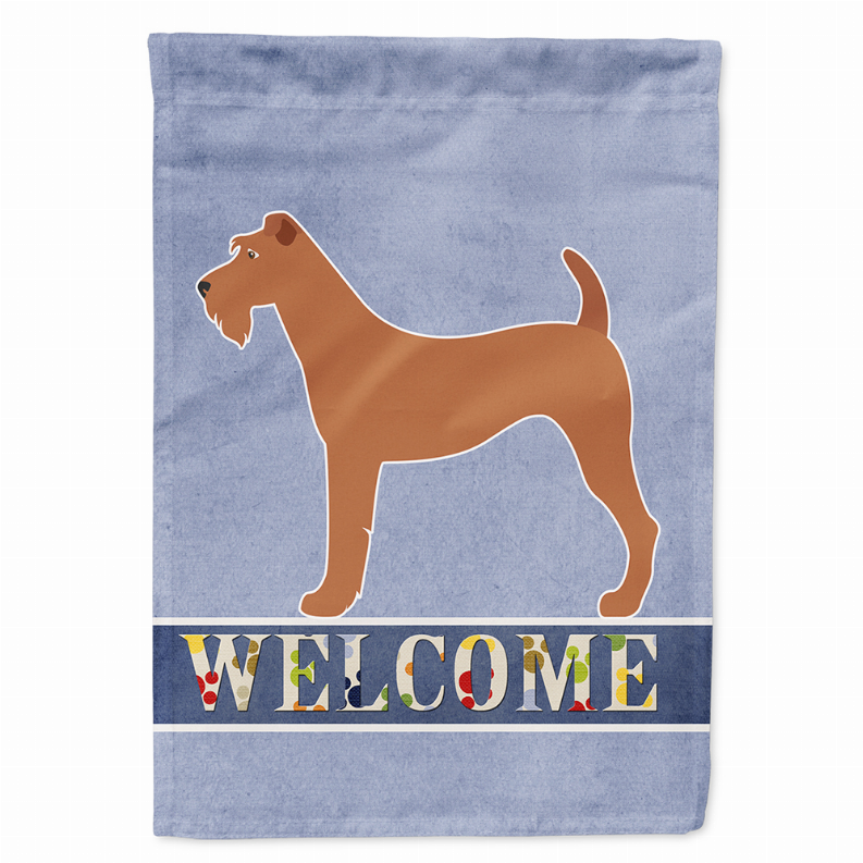 Welcome Flag/Dog Breed Flag Canvas