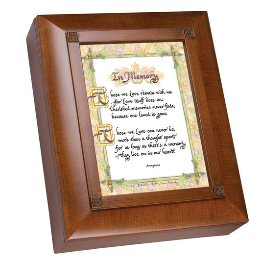 In Memory Remembrance Decorative Box Box