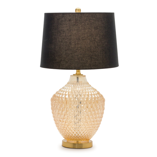 Textured Glass Lamp