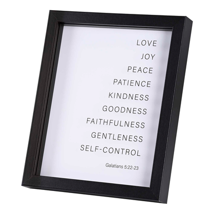 Framed Art Love Joy Peace Patience