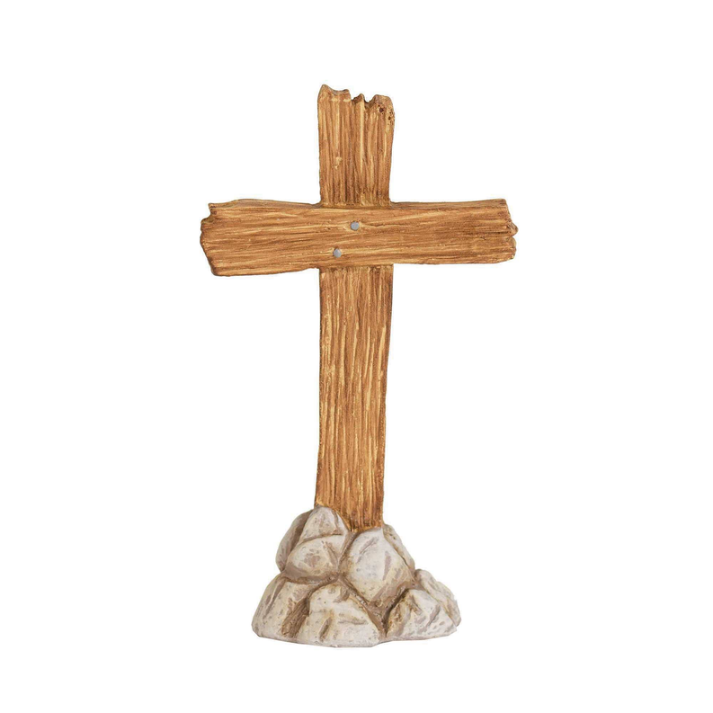 Cross Figure With Card Confirmation Resin