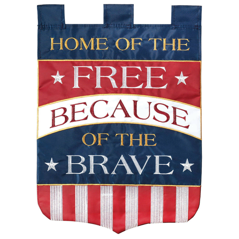 Home Of The Free House Flag