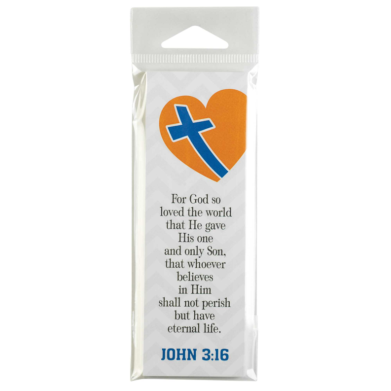 Packaged Bookmarks John 3:16