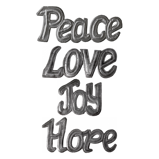 Peace Love Joy Hope Set