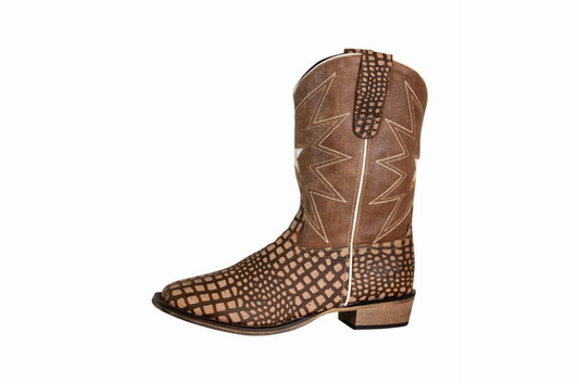 TuffRider Children's Bryce Square Toe Western Boot