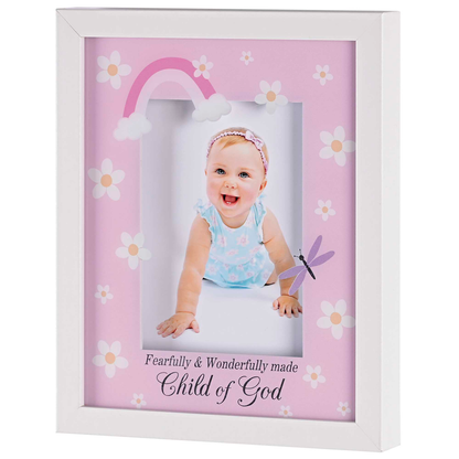 Photo Frame Baby Child Of God Pink 8x10