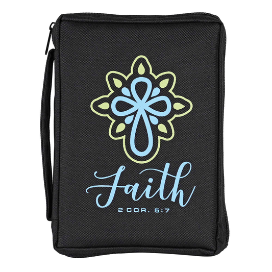 Bible Case Cross Faith 2 Cor. 5:7 Med