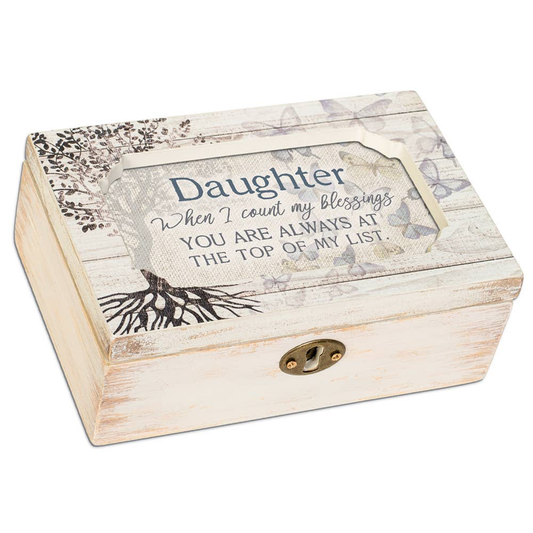 Daughter When I Count Blessings Decoupage