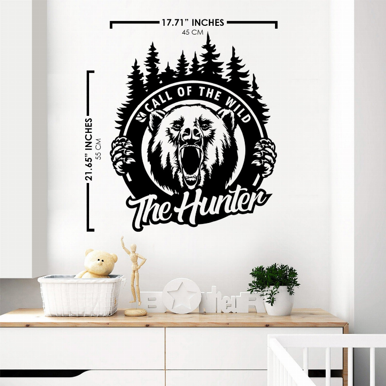 The Hunter Metal Wall Art