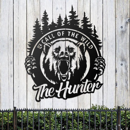 The Hunter Metal Wall Art