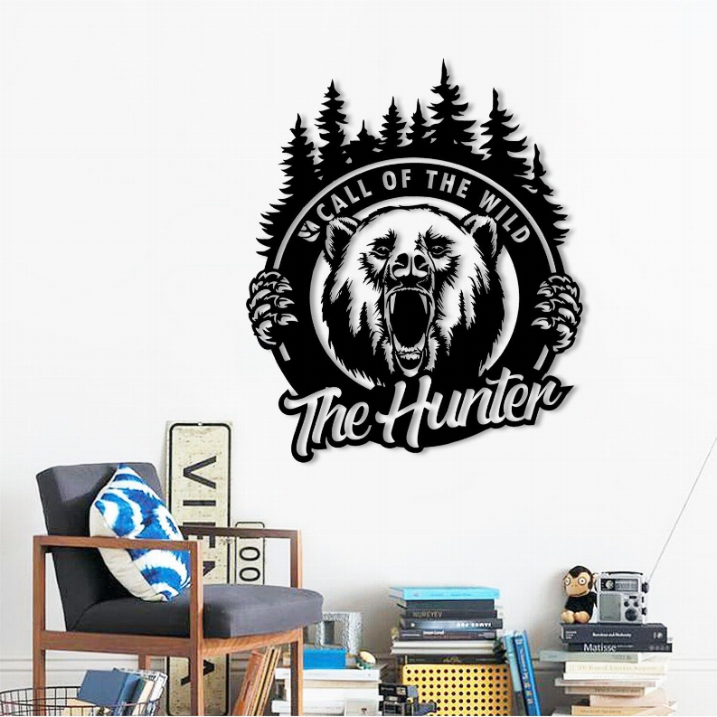 The Hunter Metal Wall Art