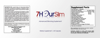 7Hour Slim Weight Loss and Calorie Burner (120 capsules)