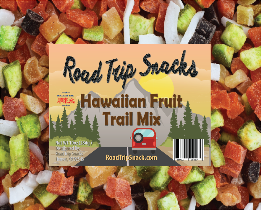 Hawaiian Fruit Trail Mix