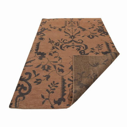 Rugsotic Carpets Hand Knotted Wool Area Rug Floral