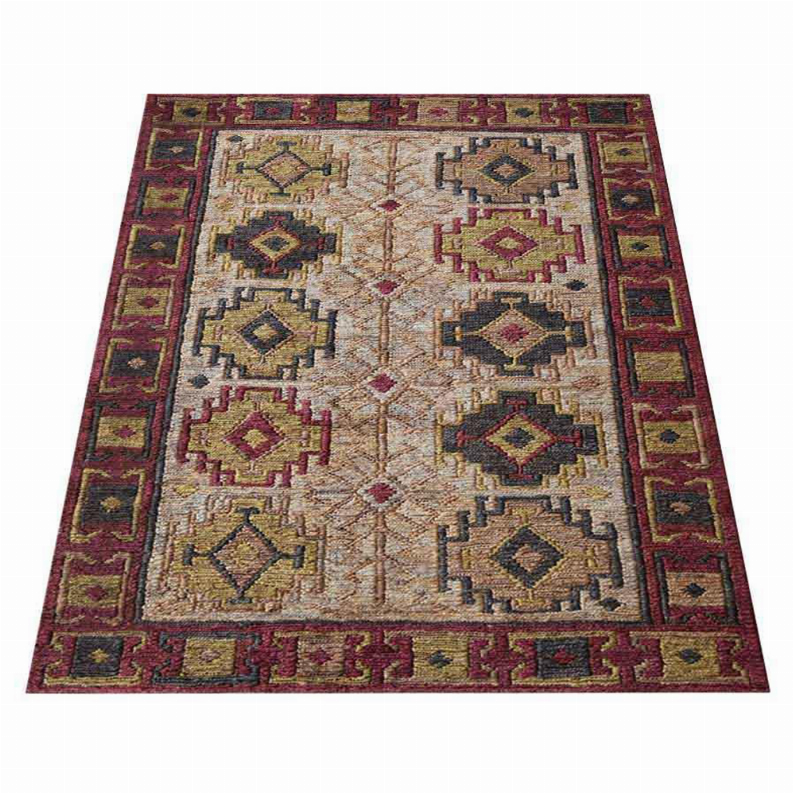 Rugsotic Carpets Hand Knotted Sumak Jute Eco-friendly Area Rug Oriental