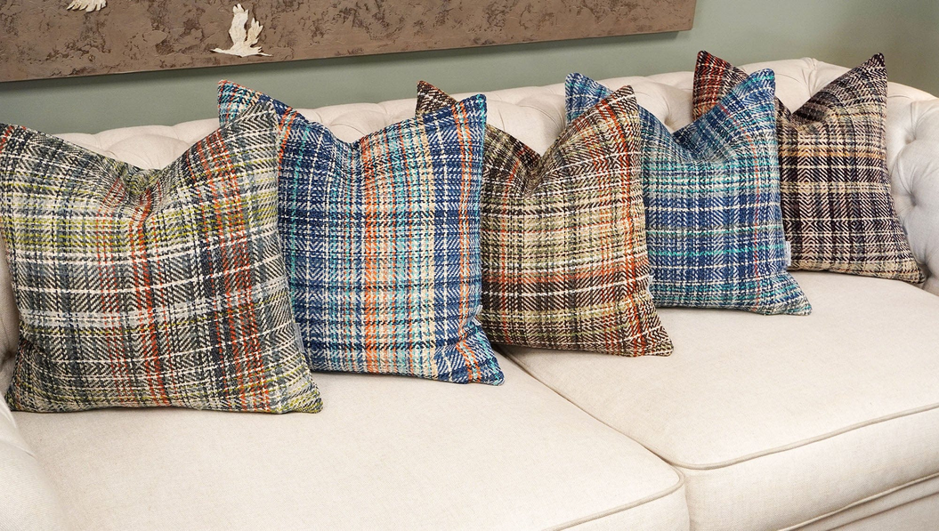 Scottish Plaid Throw Pillow