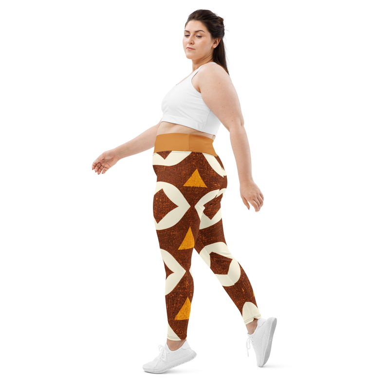 African Print Leggings