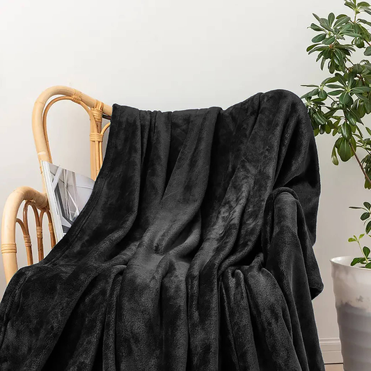 Super Soft Plush Warm Cozy Bed Throw Flannel Blanket