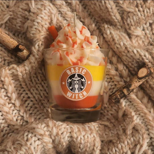 Candy Corn Cafe Theme Soy Candle