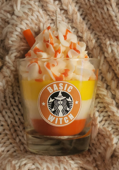 Candy Corn Cafe Theme Soy Candle