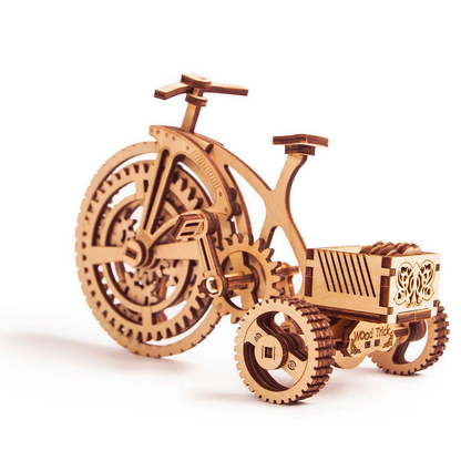 Wood Trick Bicycle Wooden 3D Mechanical Model Kit