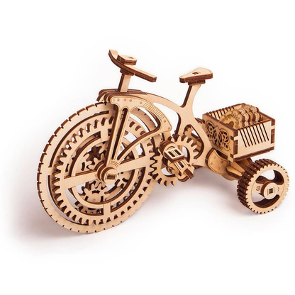 Wood Trick Bicycle Wooden 3D Mechanical Model Kit