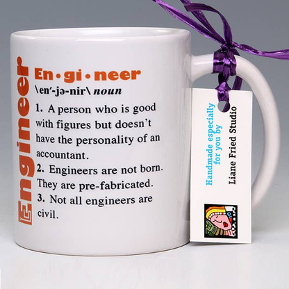 Whimsical Engineer Mug