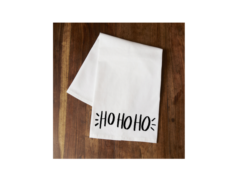 "Ho Ho Ho" Tea Towel