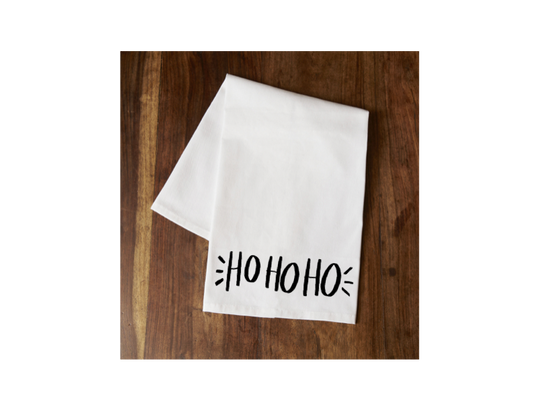 "Ho Ho Ho" Tea Towel