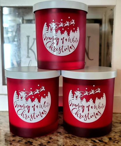 Christmas soy wax candle