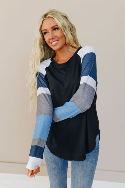 Stripe It Up Long Sleeve Tee