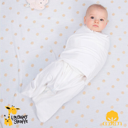 The Laughing Giraffe Baby Swaddling Sleep Sack