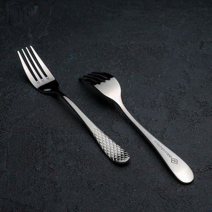 [ Set of 24 ] DINNER FORK 8" | 20 CM IN WHITE BOX