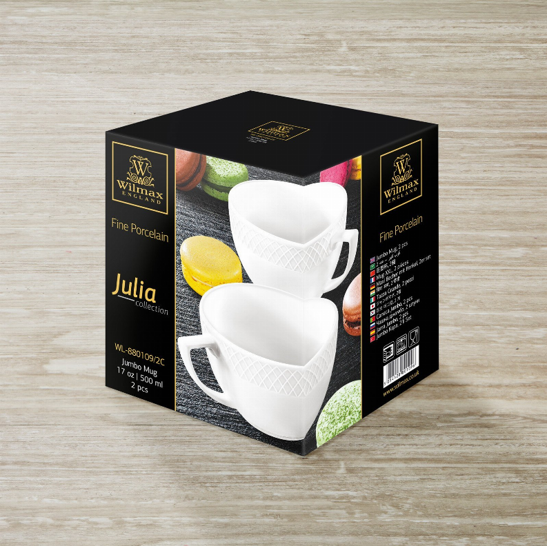 [ Set of 6 ] JUMBO MUG 17 FL OZ | 500 ML