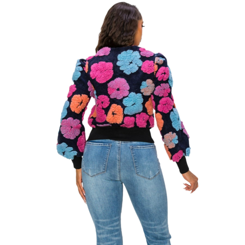 Three Dimensional Flower Jackets