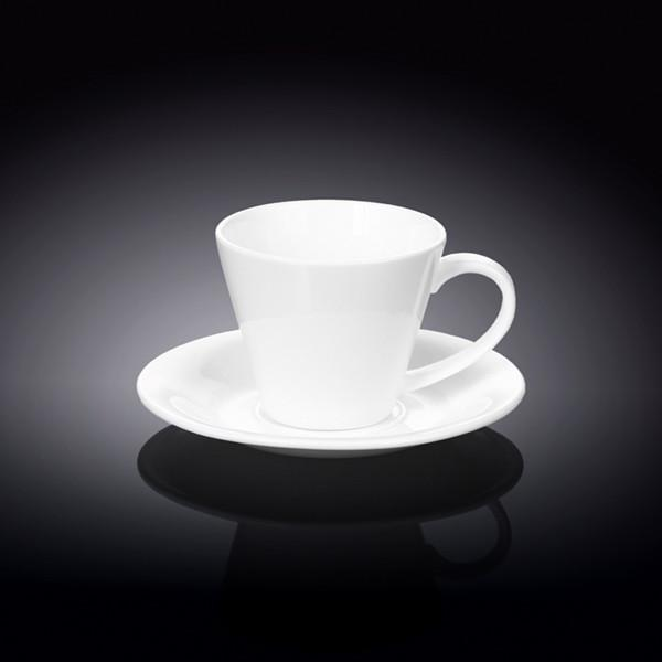 [ Set of 6 ] 6 FL OZ | 180 ML TEA CUP & SAUCER